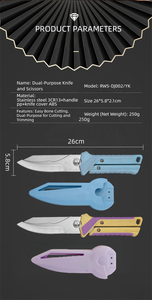 Ciseaux de cuisine multifonctionnels en acier inoxydable très vendus, ciseaux à poisson, à poulet, à os, ciseaux à volaille, couteaux magnétiques - Product Image 6