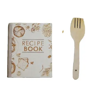 Gepersonaliseerde Houten Receptenboek Recept Journal Cook Book