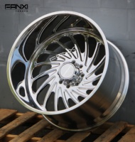 Jantes forgées FANXI 6x139.7 5x159 8x170 8x170 8x6.5 Tailles 22x12 24x12 24x14 26x16 pouces pour Ford F150 F250 F350 GMC Sierra 1500 2500