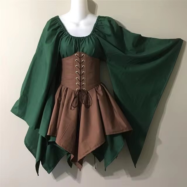 verde + marrón