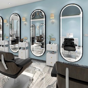 Nuevo Espejo <span class=keywords><strong>de</strong></span> <span class=keywords><strong>Pared</strong></span> con Iluminación LED <span class=keywords><strong>para</strong></span> Salón <span class=keywords><strong>de</strong></span> Belleza, Estilo Dorado, <span class=keywords><strong>de</strong></span> Gran Tamaño, <span class=keywords><strong>para</strong></span> Peluquería y Maquillaje - Product Image 5