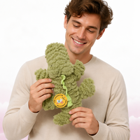 Jouet à mâcher pour chien transfrontalier avec son, durable et en peluche douce, motif chenille - Modèle Chenille