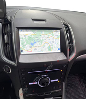 Gerllish Autoradio GPS-Navigation DVD-Player für Ford Edge 2015-2019 Android Multimedia-Player Fahrzeug-Stereoanlage