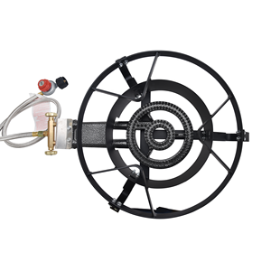 Fornello a Gas GPL ad Alta Pressione per Esterni, Bruciatore Singolo, Superficie in Ghisa, Portatile per Camper, Hotel, Uso Domestico, da Tavolo <span class=keywords><strong>Fungho</strong></span> - Product Image 2