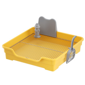 Inodoro para perros, un inodoro especial para perros pequeños y medianos, diseñado para evitar pisar excrementos o orina, con valla alta, fácil de usar. - Product Image 5