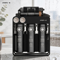Sistema de Purificación de Agua por Ósmosis Inversa (RO) OEM/ODM de 600 GPD, 8 Etapas, Alcalino, sin Tanque, con Filtro de Agua para Uso Doméstico Bajo el Fregadero