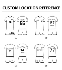 Maglie da <span class=keywords><strong>Calcio</strong></span> Personalizzabili, Uniformi da <span class=keywords><strong>Calcio</strong></span> con Logo, Stile Retrò per Adulti - Product Image 2