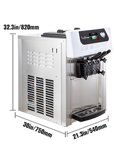 Debe <span class=keywords><strong>comprar</strong></span> en verano Máquina comercial de helados Softy Máquina de yogurt congelado de bajo precio para helados suaves - Product Image 2