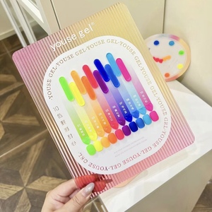 Lot de 10 Gels UV pour Ongles Couleurs Douces 15ml, Personnalisable avec Logo, Kit de Vernis Gel LED Soak Off pour Salon de Manucure - Product Image 4