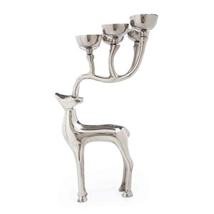 Porte-bougie en forme de cerf pour décorations de mariage, nouvelle arrivée, sculpture de cerf en métal aluminium, porte-bougie - Product Image 5