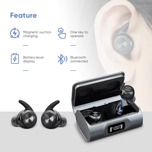 أفكار منتجات جديدة بسعر الجملة جهاز مساعدة على السمع أسود غير مرئي رقمي قابلة لإعادة الشحن لاسلكي للصم - Product Image 4