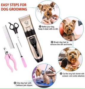 Beliebteste Tierpflegewerkzeuge <span class=keywords><strong>2026</strong></span> Professioneller Tierhaarschneider Wiederaufladbares Elektrisches Hundeschermaschinen-Set - Product Image 6