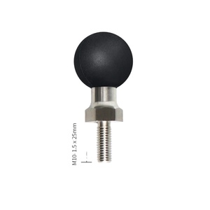 M10-1.5 X 25mm Threaded Stud-C Size Ball Head <b>Bracket</b> for Action Camera Mount VIN-C-018 - Product Image 3