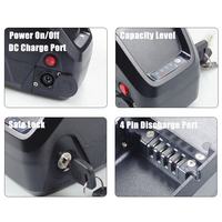 Batterie Hailong Ebike 48V 15ah 20ah Li-ion pour vélo électrique 750W 1000W Ouxi H9 V8 Batterie Akku