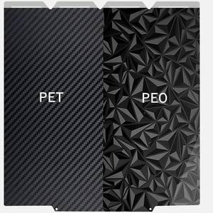 Piastra di Costruzione in Acciaio a Molla 3D Snapmaker U1, Superficie Testurizzata PEI PET PEO PEY PED PEF <span class=keywords><strong>PEK</strong></span> 276x293mm, Piattaforma Riscaldata a Doppio Lato - Product Image 5