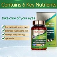 Gélules de Complément en Vitamines et Minéraux Oculaires avec Vitamines C, E et Zinc pour la Santé des Yeux – Vente en Gros