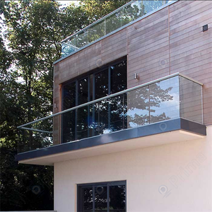 Barandilla <span class=keywords><strong>de</strong></span> Vidrio Modular <span class=keywords><strong>de</strong></span> Fácil Instalación, Barandilla <span class=keywords><strong>de</strong></span> Vidrio para Escaleras y Balcones <span class=keywords><strong>de</strong></span> Acero Inoxidable Galvanizado - Product Image 3