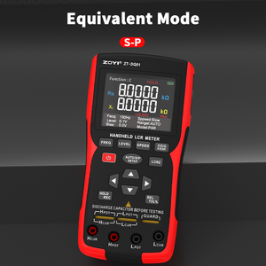 ZOYI DQ01 LCR 100 кГц цифровой портативный мост, USB Высокоточный конденсатор, индуктивность и сопротивление, цифровой дисплей - Product Image 4
