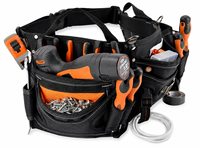 Ceinture à outils grande capacité avec sangle de taille réglable et panneau multi-poches pour techniciens, pour la vente en gros