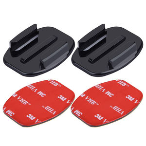 Kit de fixation adhésive Suptig avec patins collants pour caméras <span class=keywords><strong>GoPro</strong></span> <span class=keywords><strong>Hero</strong></span> 12 11 10 9 8 7 6 5 <span class=keywords><strong>4</strong></span> noires et argentées - Product Image 6