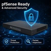 Serveur Appliance Routeur Pare-feu PfSense 1U Rackable avec 6 Ports LAN DDR3 et Sécurité Réseau Gigabit pour Matériel X86