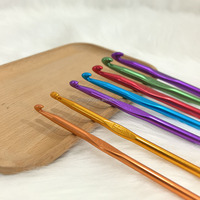Kit de Crochets en Aluminium Coloré en Gros pour Couture, Tricot et Accessoires de Fil