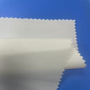 100% poliéster Piel de melocotón sin melocotón para mujer vestido de alta densidad peso plano opaco Semi opaco 2/1 tela de sarga - Product Image 4