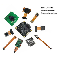 Modul Kamera Mini Tiny Hd 5mp 1080p 2k Dvp Mipi Csi Auto Fokus Fokus Tetap OV5640 OV5647 CMOS CCTV USB Sensor Kamera
