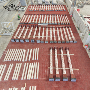 Mármol Rojo Italiano Pulido de Lujo GOLDTOP, Piedra Carmesí Bvlgari para Interiores de Boutique Exclusivos y Diseños de Columnas Impresionantes - Product Image 5