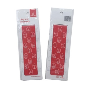 Custom floding segnalibri magnetici commercio all'ingrosso di qualsiasi <span class=keywords><strong>dimensione</strong></span> e la forma di carta libro marks con magnete per i regali di promozione - Product Image 1