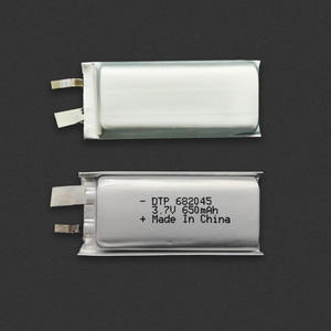 แบตเตอรี่ลิเธียมไอออน 682045 650mAh 3.7V โรงงานผลิตตามสั่ง แบตเตอรี่โพลิเมอร์ลิโพแบบชาร์จได้ ความจุสูง - Product Image 1