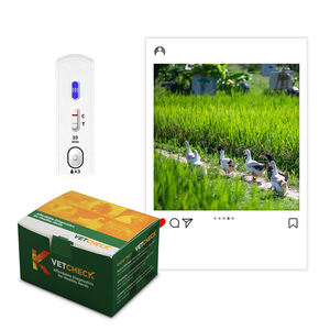 <span class=keywords><strong>Kit</strong></span> de <span class=keywords><strong>test</strong></span> rapide de l'antigène du virus de la maladie de Newcastle (<span class=keywords><strong>NDV</strong></span>) pour la volaille - Product Image 1