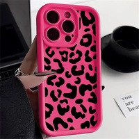 Étui de protection à imprimé léopard pour Honor X7e/X7e Plus/600 Smart, matériau flexible durable, sensation agréable au toucher, coque de téléphone tendance