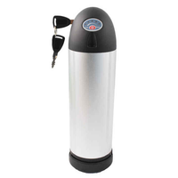 Batterie de vélo électrique 36V 48V, type bouteille, 10.4Ah 13Ah 15Ah 18Ah, batterie lithium pour vélo électrique, cellules 18650, pour vélo électrique DIY 250W-750W