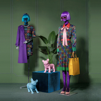 Mannequin de présentation de vêtements moderne de haute qualité, buste féminin sans tête, en fibre de verre, multicolore