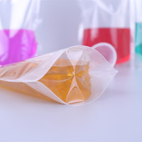 Pochette Doypack Personnalisée Portable pour Jus Liquides 30 ml 50 ml 100 ml 200 ml 300 ml 500 ml 1 L 6 oz 8 oz