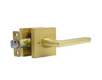 Serrure à levier haute sécurité antivol d'urgence robuste en alliage de zinc durable pour poignée de porte d'hôtel et cylindre, adaptée à divers environnements