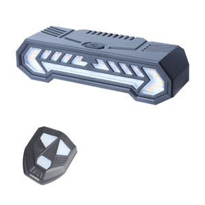 Luz trasera inteligente para bicicleta, luz de freno Led con 4 modos, correas de plástico impermeables IpX4, soporte para bicicleta de montaña, conducción al aire libre - Product Image 1