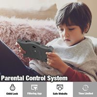Tablet Pembelajaran Anak K7 7 Inci Android 11 Quad Core 2GB WiFi 1024x600 Casing Beruang Anti Guncangan Perangkat Edukasi