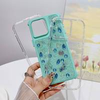 Étui de téléphone portable 2 en 1 avec paillettes 360 Forro pour XIAOMI 17 15T Ultra Armor Design Coque arrière pour REDMI NOTE 15 PRO Estuche