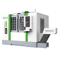 Machine de fraisage verticale CNC à cinq axes de haute précision VMC 1160, conique BT40, changeur d'outils automatique simple 24 outils, usinage GSK