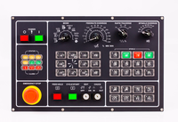 Panel de Control CNC de Diseño Robusto y Calidad Premium de Future Brand, con Retroiluminación y Botones de Acrílico Transparente, Personalizable