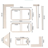 Nuevo kit creativo para hacer notas, kit hecho a mano DIY, kit para hacer notas de madera en Stock