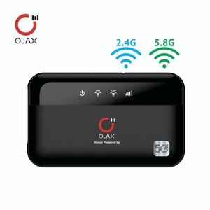 เราเตอร์ไวไฟ OLAX M100 แบบสองย่านความถี่ 4G พร้อมพาวเวอร์แบงค์ 10000mAh รองรับ 4 ย่านความถี่ 2.4G และ 5.8G พกพาสะดวก ใช้งานกลางแจ้ง ชาร์จอุปกรณ์ได้ - Product Image 2