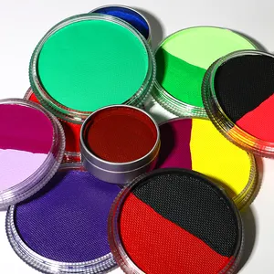 Nontoxic Round Waterbased Professional Face Paint For Artists