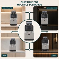 Machine à café entièrement automatique compacte S900, gain de place, 34 cm de large, idéale pour les petites cafés et boulangeries