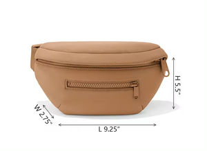 2025 Custom Neoprene New Luxury Crossbody Waist <b>Belt</b> Bag <b>Travel</b> Eco-friendly Premium Neoprene - Product Image 5