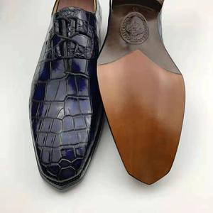 <span class=keywords><strong>Zapatos</strong></span> de vestir de diseñador de cocodrilo de grado superior para hombre, Mochila de cuero de cocodrilo, <span class=keywords><strong>zapatos</strong></span> de hombre 45 Goodyear, <span class=keywords><strong>zapatos</strong></span> de vestir personalizados para hombre - Product Image 6