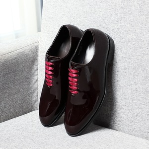 Chaussures de mariage en cuir tendance et élégantes, chaussures habillées en cuir véritable, chaussures d'affaires en cuir de vachette fabriquées à la main - Product Image 2