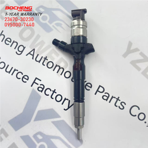หัวฉีดน้ำมันดีเซลคอมมอนเรล 23670-30230 095000-7440 วาล์วหัวฉีดสำหรับ TOYOTA Hiace Hilux Land Cruiser 1KD-FTV 3.0 D-4D - Product Image 1